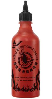 Sriracha Chilisauce Black Out Flying Goose 455ml